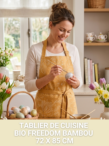 Tablier de cuisine Bio Freedom Bambou 72 x 85